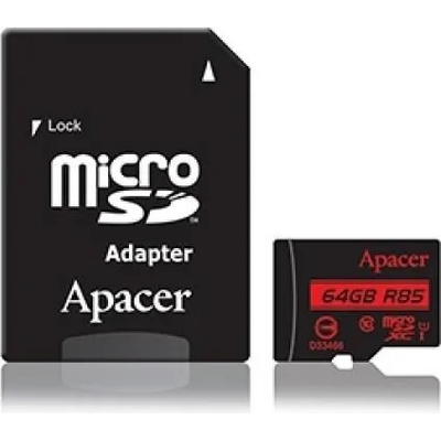 Apacer microSDXC 64GB Class 10 UHS-I AP64GMCSX10U5-R