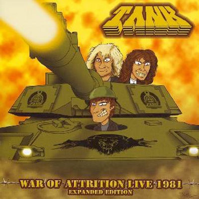 Tank - War Of Attrition Live 1981 CD