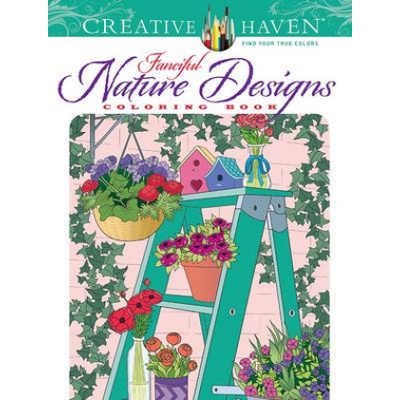 Creative Haven Fanciful Nature Designs Coloring Book
