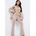 Missy Empire Панталони Missy Empire Ruched Front Flared Trousers - Taupe