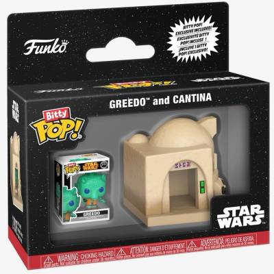 Funko Мини фигура Funko Bitty POP! Towns: Star Wars - Greedo and Cantina (114018)