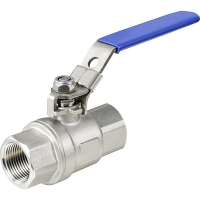 TRU COMPONENTS TC-2PC-DN20-316 TC-12770352 standardní kulový kohout Vnitřní závit: G3/4 64 bar (max) 1 ks