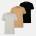 Ralph Lauren Тениска Polo Ralph Lauren 3-pack T-shirts - Camel/Gry/Blk
