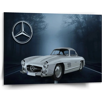Sablio Obraz Mercedes-Benz 300 SL V lese - 150x110 cm
