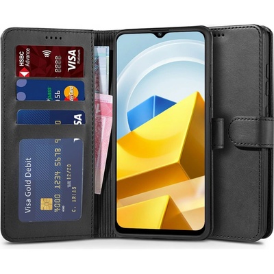 Pouzdro Tech-protect Wallet Xiaomi POCO M5 černé