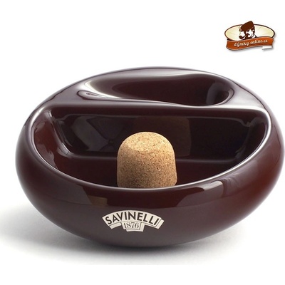 Savinelli Dýmkový popelník pipe ashtray marone 1 W1007