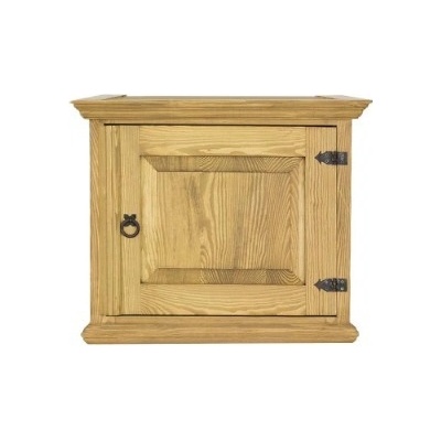 Arten Nástavec na skříň Poprad NAD101 borovice světlý vosk ART-POP-NAD104 – Zboží Dáma