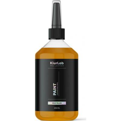 KiurLab Pro Leather And Vinyl Paint Gold Yellow 250 ml