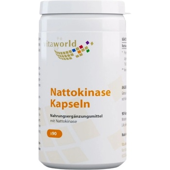 Image 1 of vitaworld Nattokinase 2000 FU Activity 100mg [90 капсули]