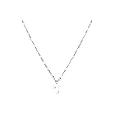 Šperky4U Ocelový náhrdelník, písmeno OPD0339-T