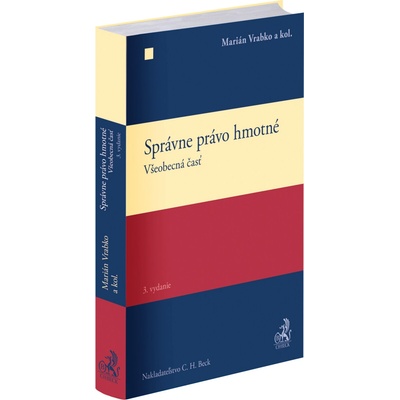 Správne právo hmotné. Všeobecná časť. 3. vydanie - SO_AI16