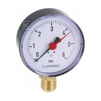 Afriso heating pressure gauge rf 80mm - 63563