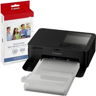 Canon SELPHY CP-1500 čierna + papiere KP-36