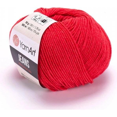 Jeans 26, červená