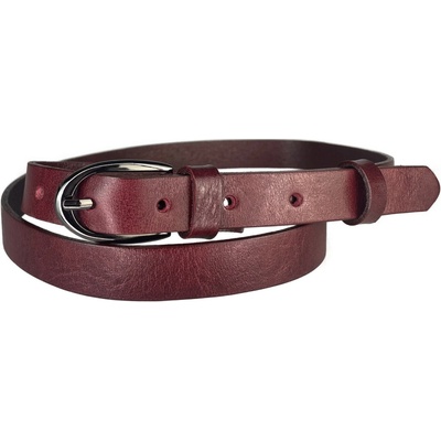 Penny Belts kožený opasek 20-205-95 bordo