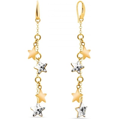 Spark čiré se Swarovski Elements Mirth KWGROLO28164C Krystal