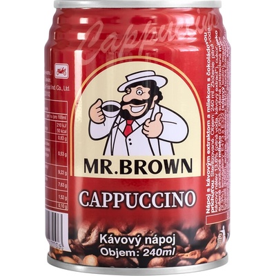 Mr.Brown cappuccino 6 x 240 ml – Hledejceny.cz