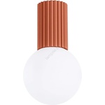 Sollux SL. 1728 - Плафон за баня HALO 1xG9/8W/230V IP44 оранжев (SLX1441)