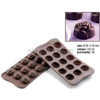 Силиконова форма rose, код С72