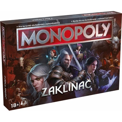 Monopoly Zaklínač - Winning Moves