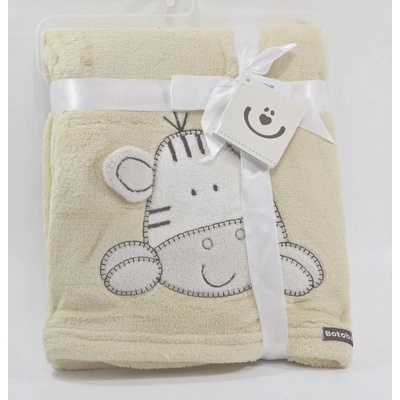 Bobobaby Dětská deka ecra zebra KCSN 08