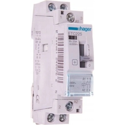 Relé Hager 230 V IP20 25 A ETC225