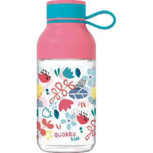 QUOKKA Бутилка за вода Quokka Ice Kids Flowers 430 мл (40158)
