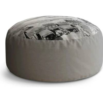 Sablio Taburet Circle Stavba mostu: 38x48 cm