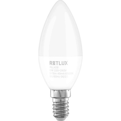 Retlux RLL 428 C37 E14 candle 6W DL RLL 428