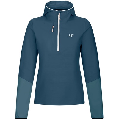 2117 of Sweden Дамско поларено яке 2117 of Sweden Women's Gyljen Waffle Hoodie Fleece jacket - Navy (105-7321-0312)