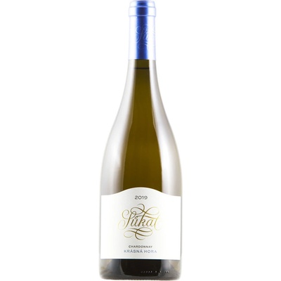 Vinařství Sůkal Chardonnay pozdní sběr Krásná hora 2022 13% 0,75 l (holá láhev)