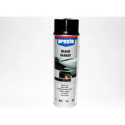 Presto Rallye sprej - akrylová - čierny lesklý - 500 ml