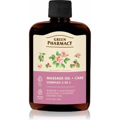 Green Pharmacy Complex 5in1 Massage Oil masážny olej 200 ml