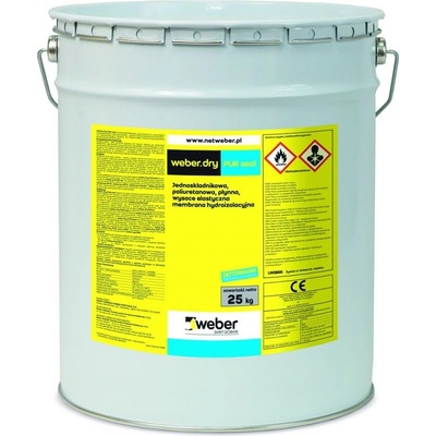 Weberdry PUR seal hydroizolační nátěr 25 kg