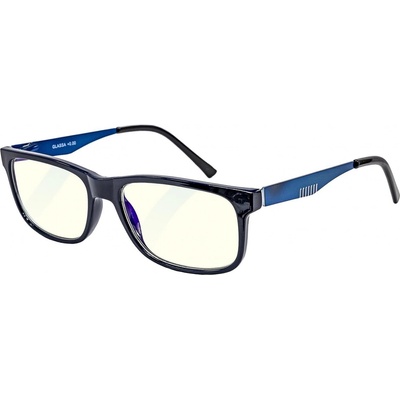 GLASSA Blue Light Blocking Glasses PCG 02, dioptrie: +0.00 modrá – Zboží Mobilmania