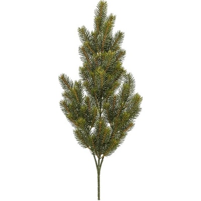Umělý Vánoční chvojí - větvička 3D jehličí, 87cm