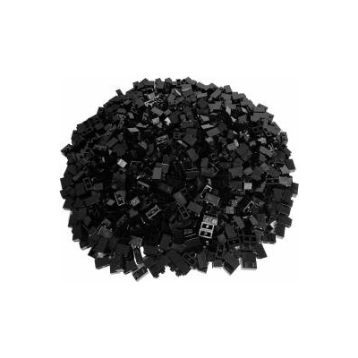 LEGO® Lego® Classic Basic 3004 1x2 bricks black - 100 pieces of building blocks - ideal for creative building projects and Lego® projects