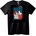 NOONEBRAND Тениска Котка и Жена Уютен Момент - 6XL, Black