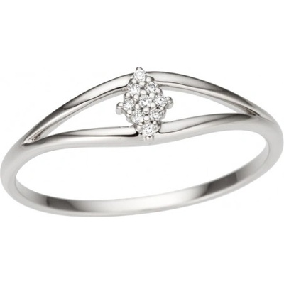 Gems Prsten z diamantového setu Peggy bílé zlato s brilianty prsten 3953442 0 56 99