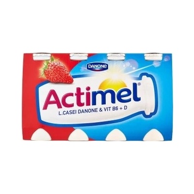 Danone Actimel jahoda 8 x 100 g