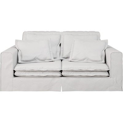 ROPEZ Бял диван 196 cm Nora - Ropez (Nora Bis tk. Crown 01)