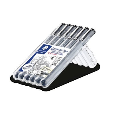 STAEDTLER Тънкописец Staedtler Pigment Liner 308, 4+2 бр (21091-А)