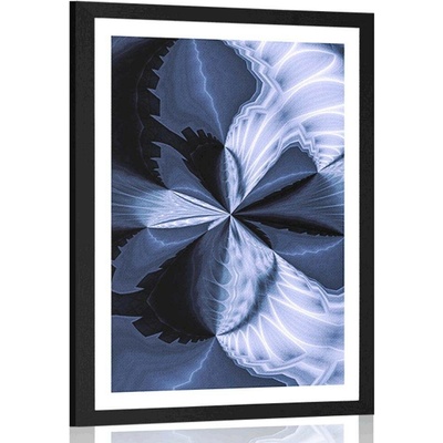 Plakát s paspartou umělecká abstrakce - 40x60 no frame