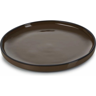 Revol Caractére talíř dezertní pr. 15 cm, tmavěhnědý