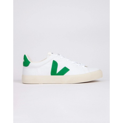 Veja Campo Canvas W white/ emeraude
