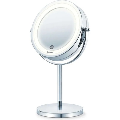 Beurer Козметично огледало Beurer BS 55 Illuminated mirror, touch sensor, 18 LED light, 7 x zoom, 2 swivering mirrors, 13 cm (65486_BEU)