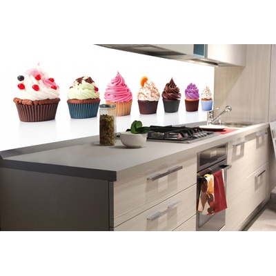 DIMEX KI-180-232 Fototapeta do kuchyne Cupcaky, rozmery 180 x 60 cm