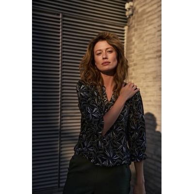 Moodo Суитшърт с принт черен Moodo Moodo | Cheren | ЖЕНИ | 38