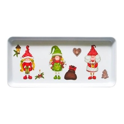 Toro Melamínový servírovací podnos elfíci 35x16,5cm
