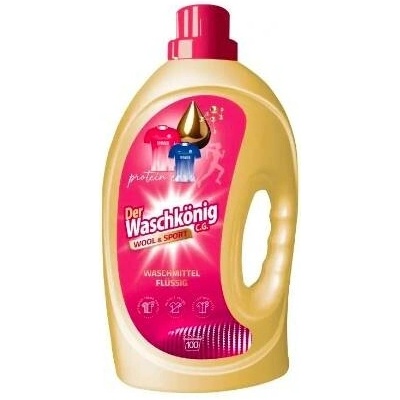 Waschkönig Protein Care Wool & Sport Gel na praní sportovního a vlněného prádla 100 PD